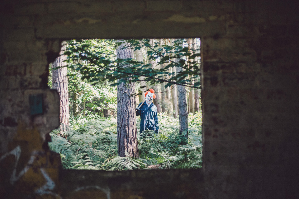 Killer Clown Horror Photography