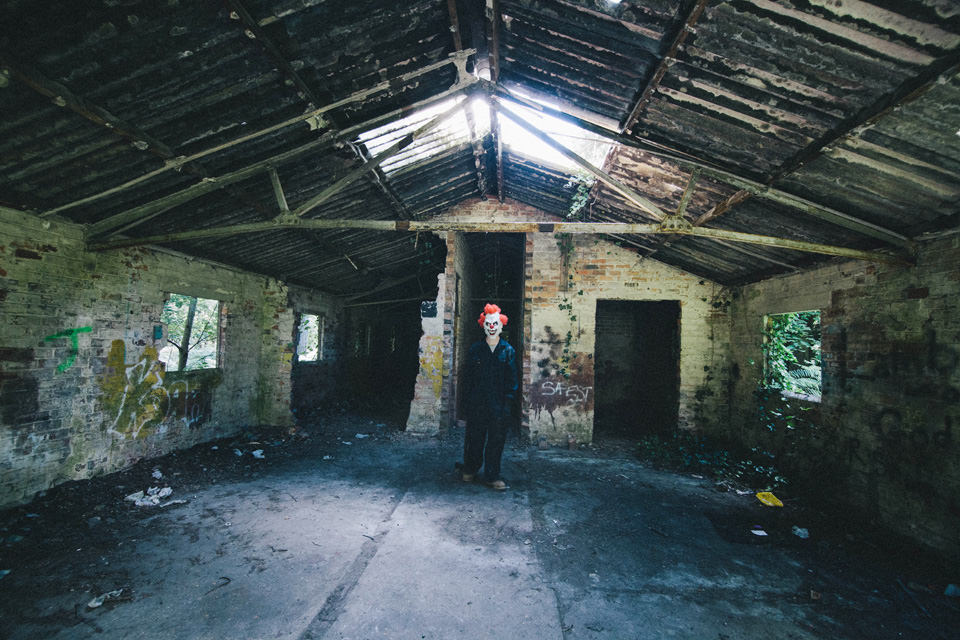 Killer Clown Horror Photography