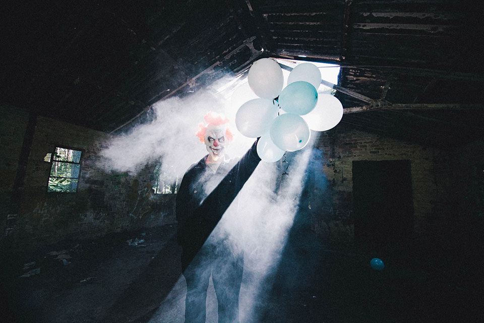 Killer Clown Horror Photography