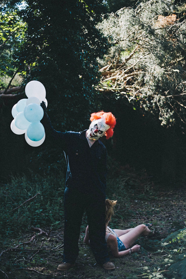 Killer Clown Horror Photography