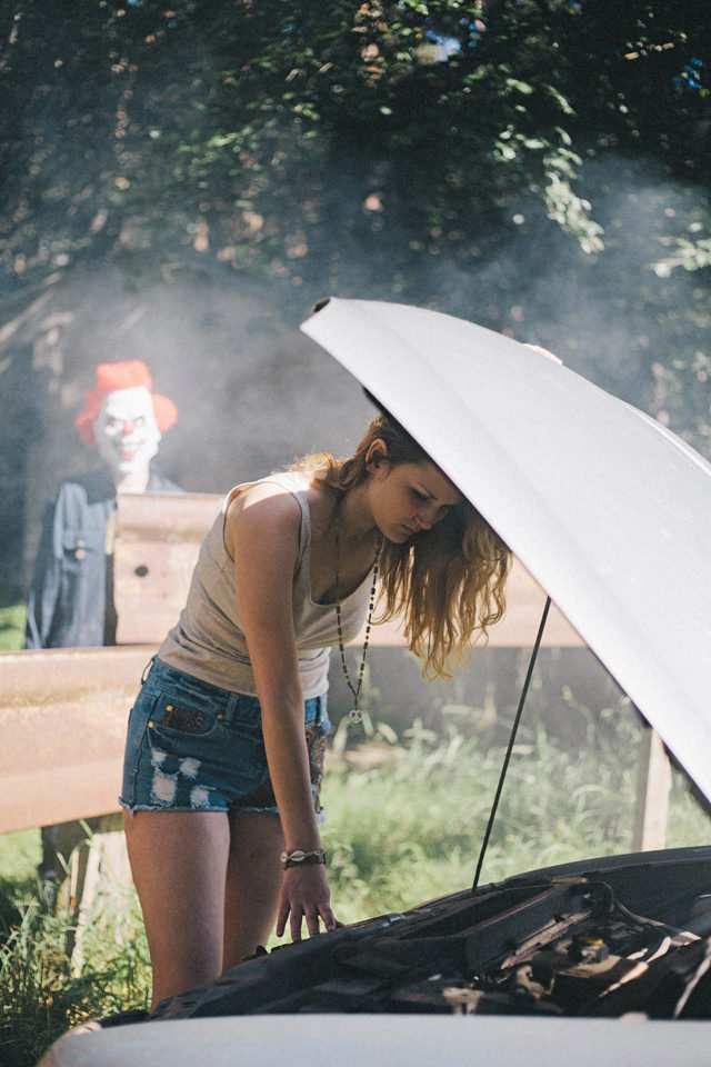Killer Clown Horror Photography