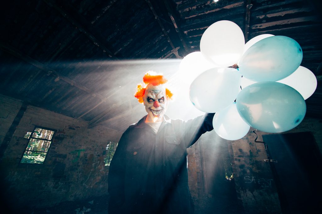 Killer Clown Horror Photography