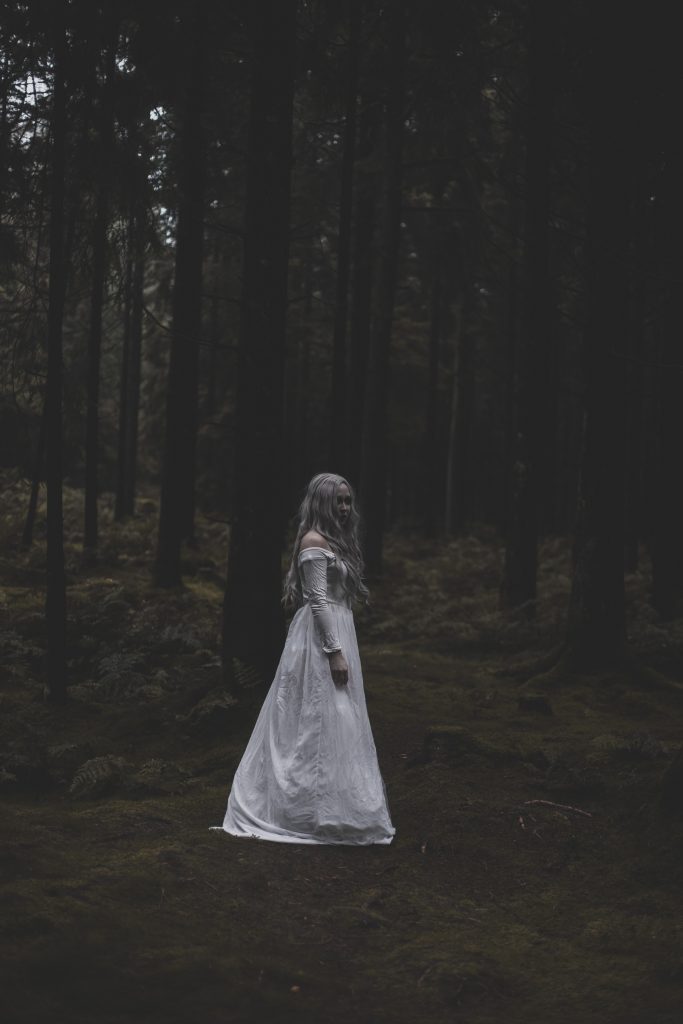 Ethereal Portraits in Stockhill Woods Horror Photography