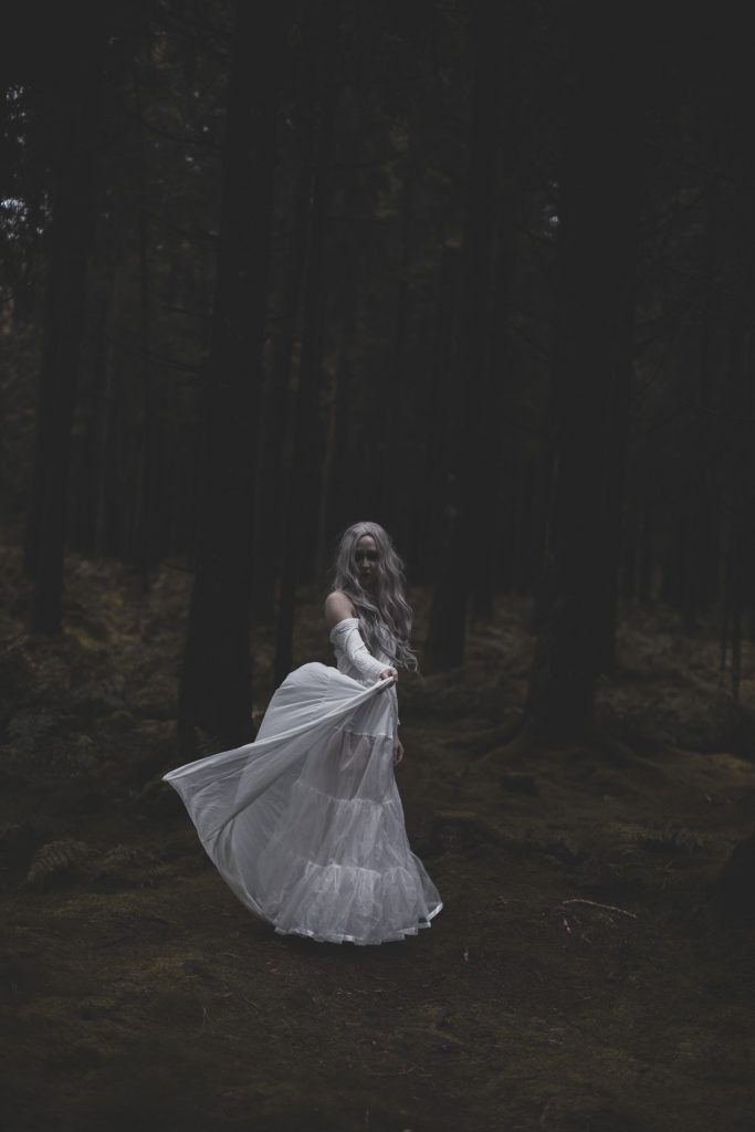 Ethereal Portraits in Stockhill Woods Horror Photography