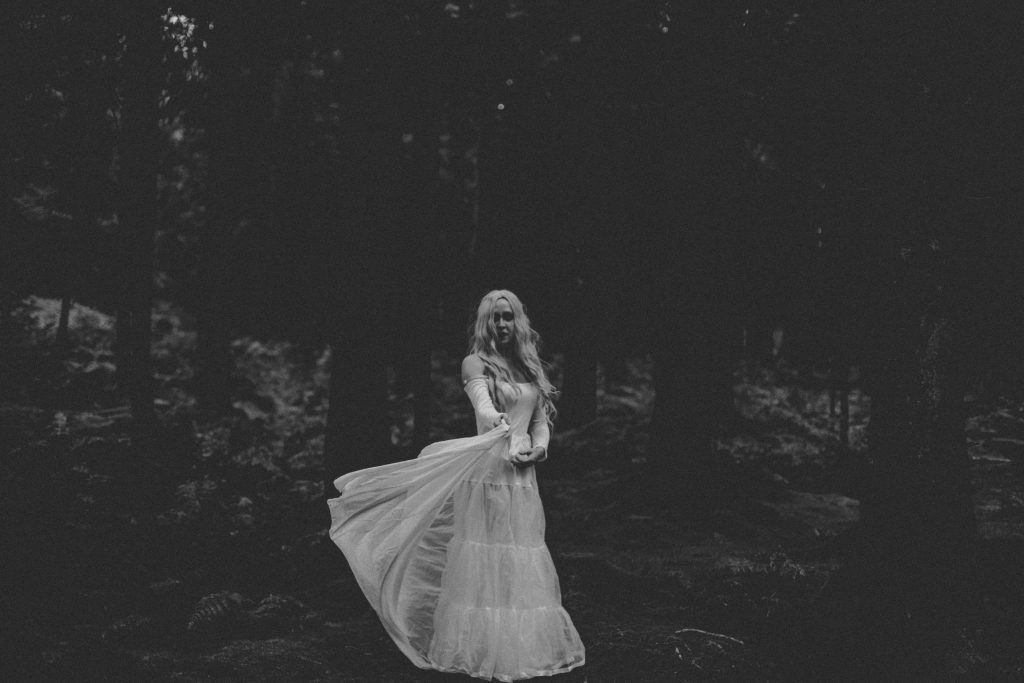 Ethereal Portraits in Stockhill Woods Horror Photography