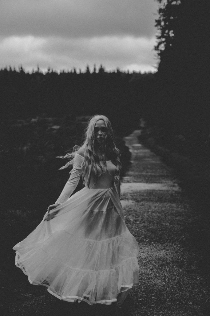 Ethereal Portraits in Stockhill Woods Horror Photography