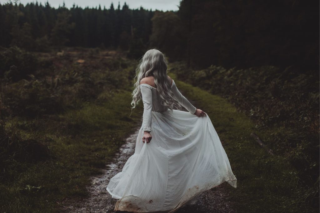 Ethereal Portraits in Stockhill Woods Horror Photography