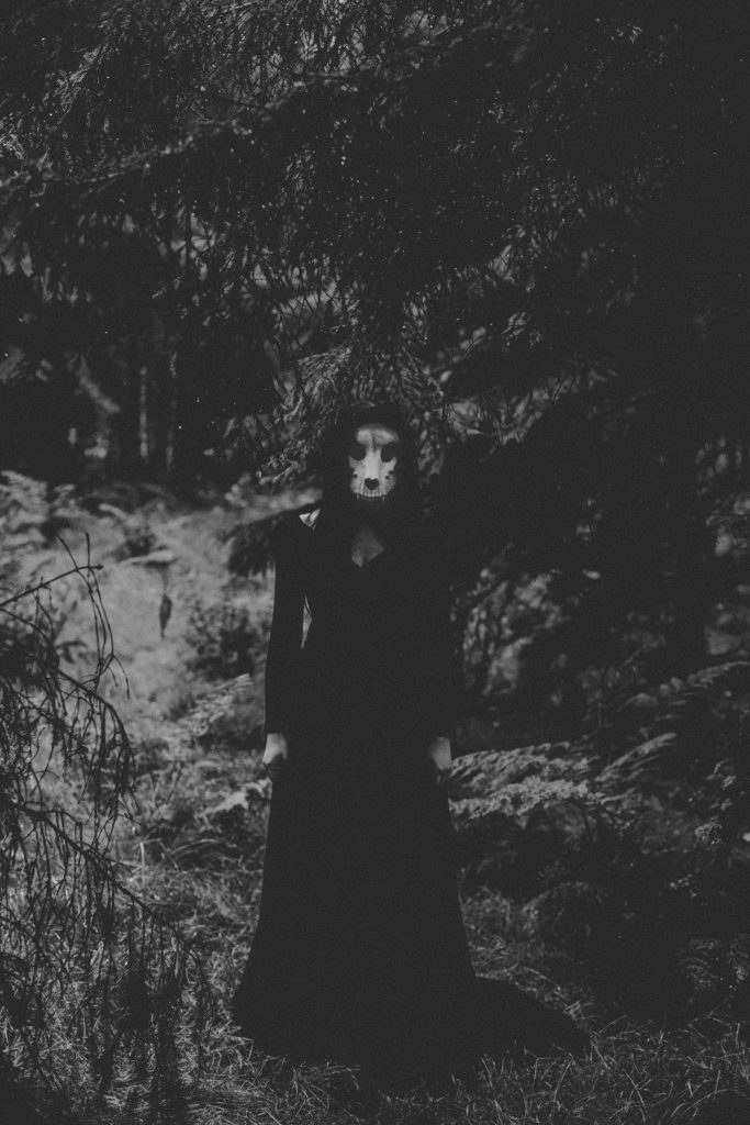 Sinister horror photography