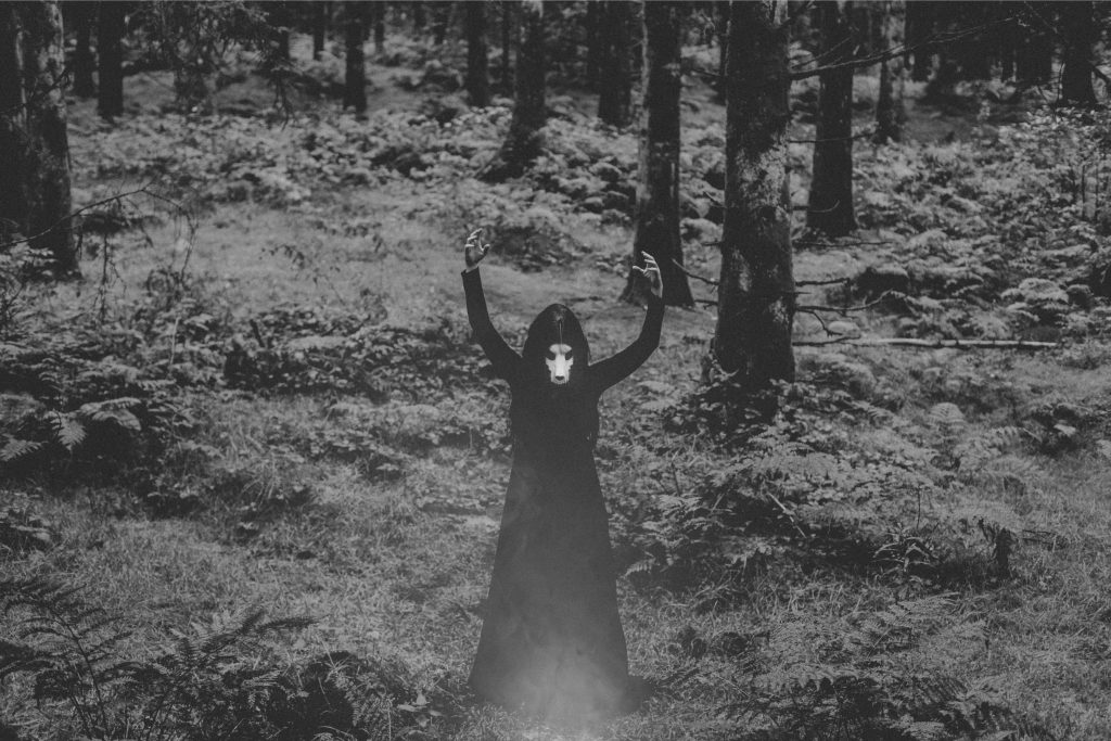 Sinister horror photography