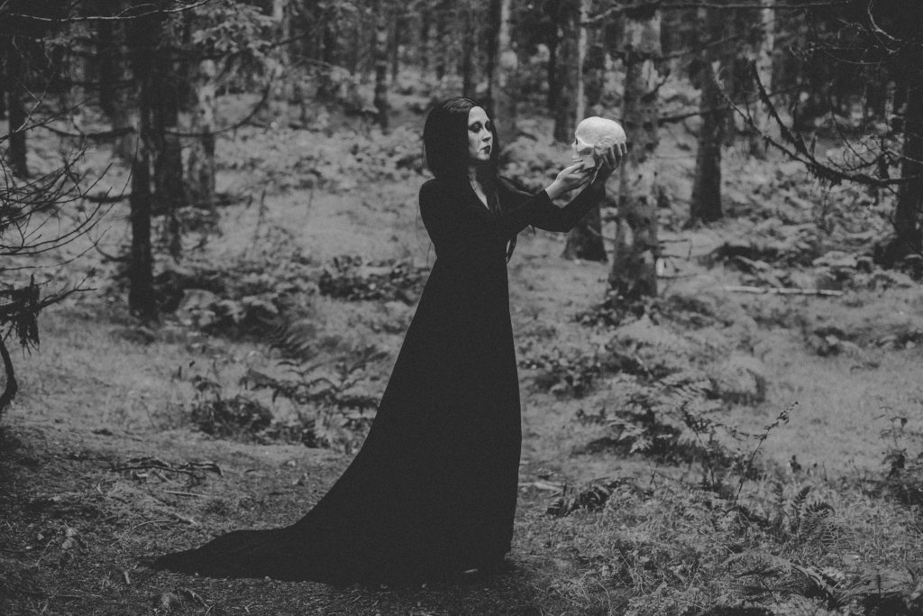 Sinister horror photography