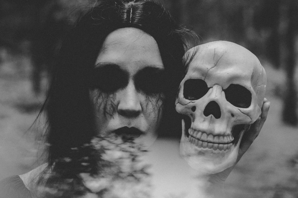 Sinister horror photography
